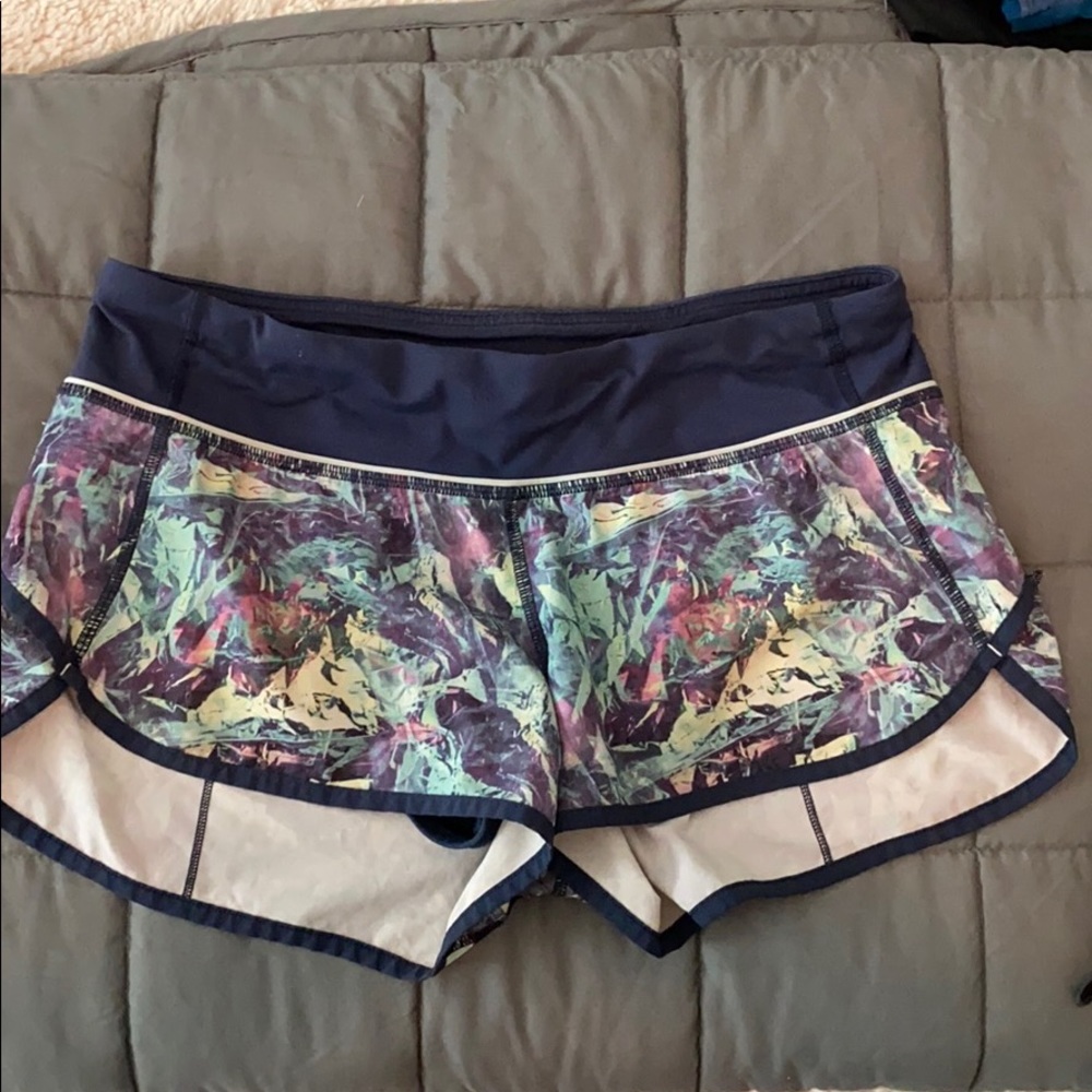 Lululemon speed shorts